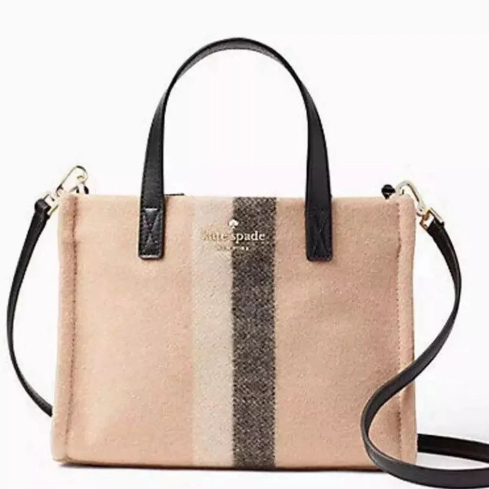NWT KATE SPADE WASHINGTON SQUARE SAM FELT TOTE CROSSBODY - Picture 3 of 12